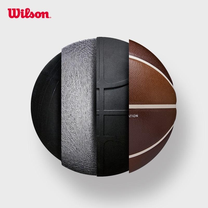 WILSON NBA Champagne Series Composite Leather Basketball Size 7 Indoor/Outdoor WZ2018901XB7