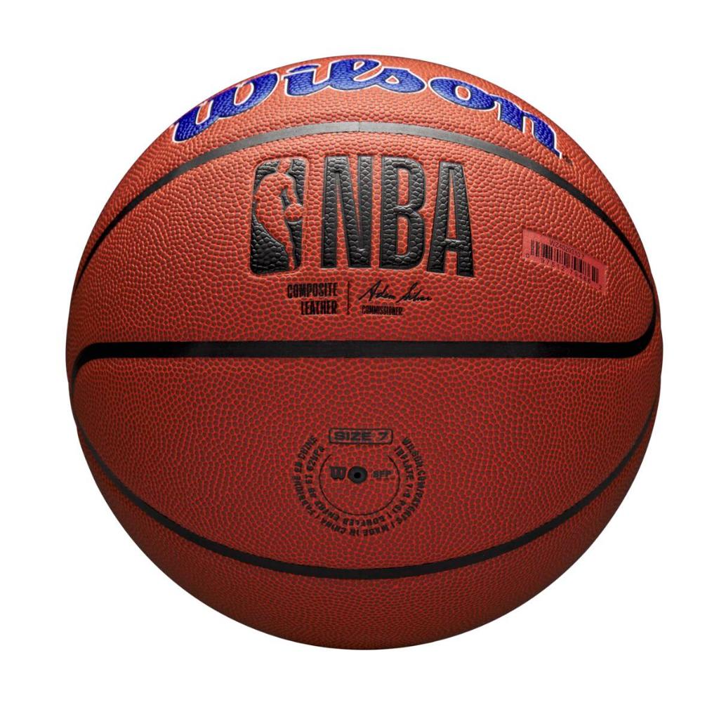 WILSON NBA Golden State Warriors Composite Leather Basketball Size 7 Indoor/Outdoor WZ4029310