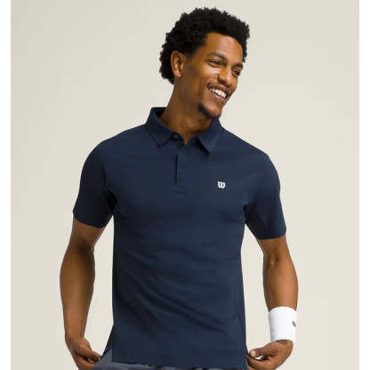 [Quick-Dry] Wilson Men Daily Court Tennis Polo Shirt T-Shirt Tee 4 Colors Athletic Fit WM20056512