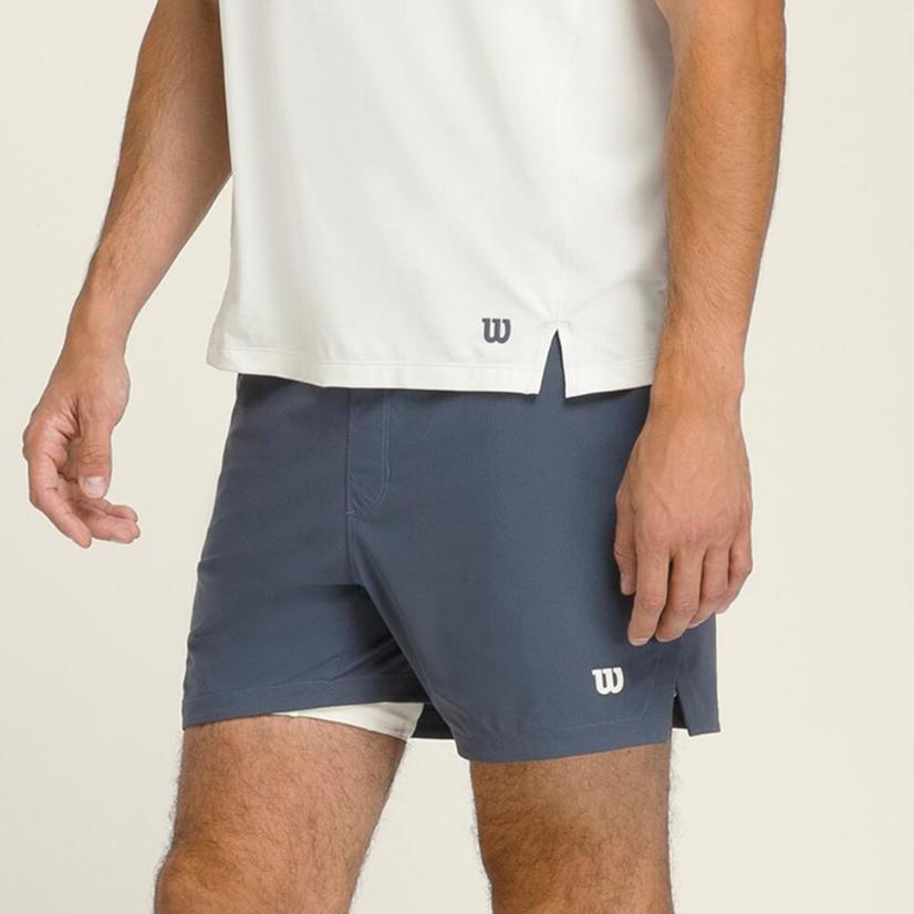 Wilson Point 5" Lined Tennis Shorts