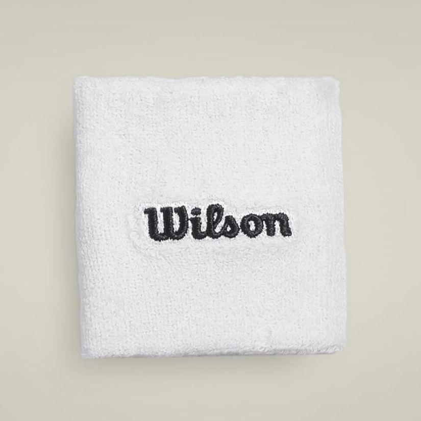 Wilson Unisex Training Wristband Combed Cotton Sweat Absorbent 