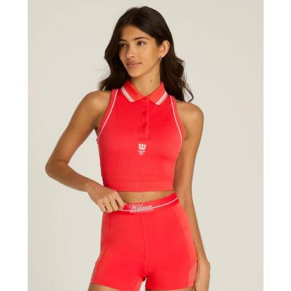 Wilson Topspin Seamless Tennis Polo