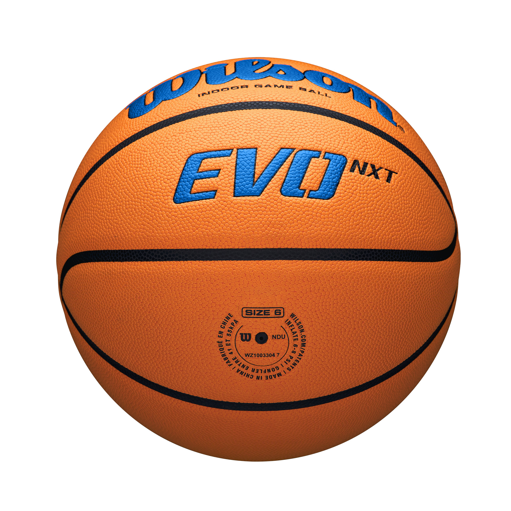 WILSON NCAA Evo NXT Official Game Basketball Size 7 Micro-Touch