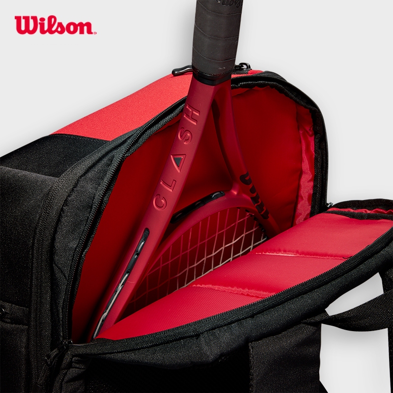 Wilson Super Tour Backpack Clash V2.0 Black/Red - WR8016601001