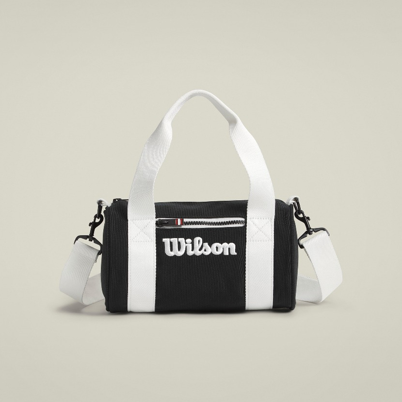 WILSON Unisex Mini Duffle Bag Water-Repellent Zip Pocket Crossbody