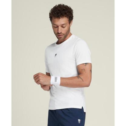 WILSON MEN Breakpoint Seamless Short Sleeve Tennis Tee - WM00240331WTA