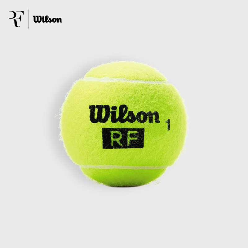 Wilson Rf Roger Federer Legacy Tennis Ball 4-Ball Metal Can
