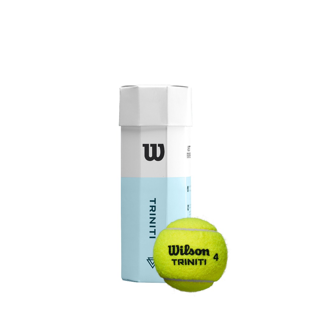 Triniti Tennis Balls 3 Ball Can (4 Pack)-Wilson Singapore