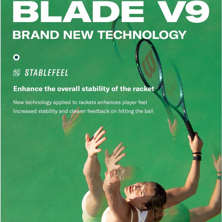 Blade 100Ul V9 Performance Tennis Racket Unstrung WR150211U