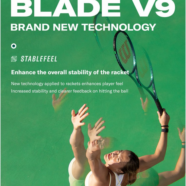 Blade 98 18X20 V9 Performance Tennis Racket Unstrung WR149911U2