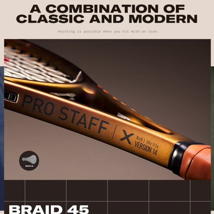 Pro Staff 97 V14 Performance Tennis Racket Unstrung Pro Staff 97 V14 Performance Tennis Racket Unstrung