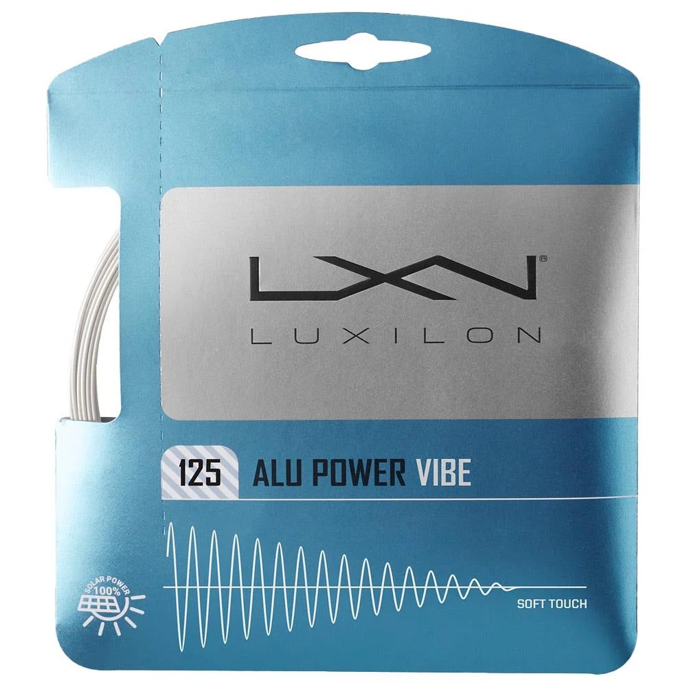 Luxilon Alu Power Vibe - String Set in Silver