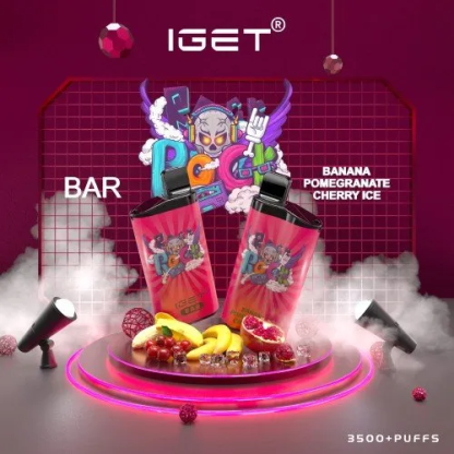 Banana Pomegranate Cherry Ice —— IGET BAR
