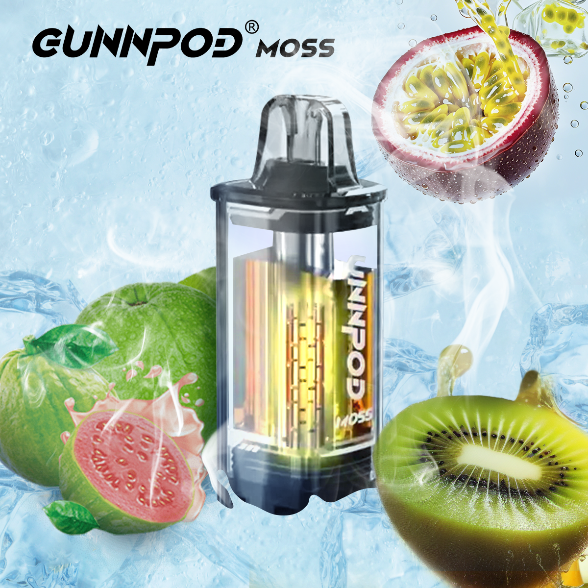 KIWI PASSIONFRUIT GUAVA ICE CARTRIDGE