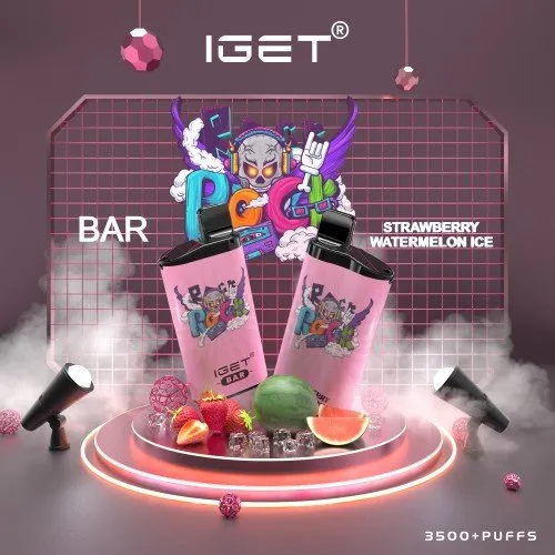 Strawberry Watermelon lce ——IGET BAR