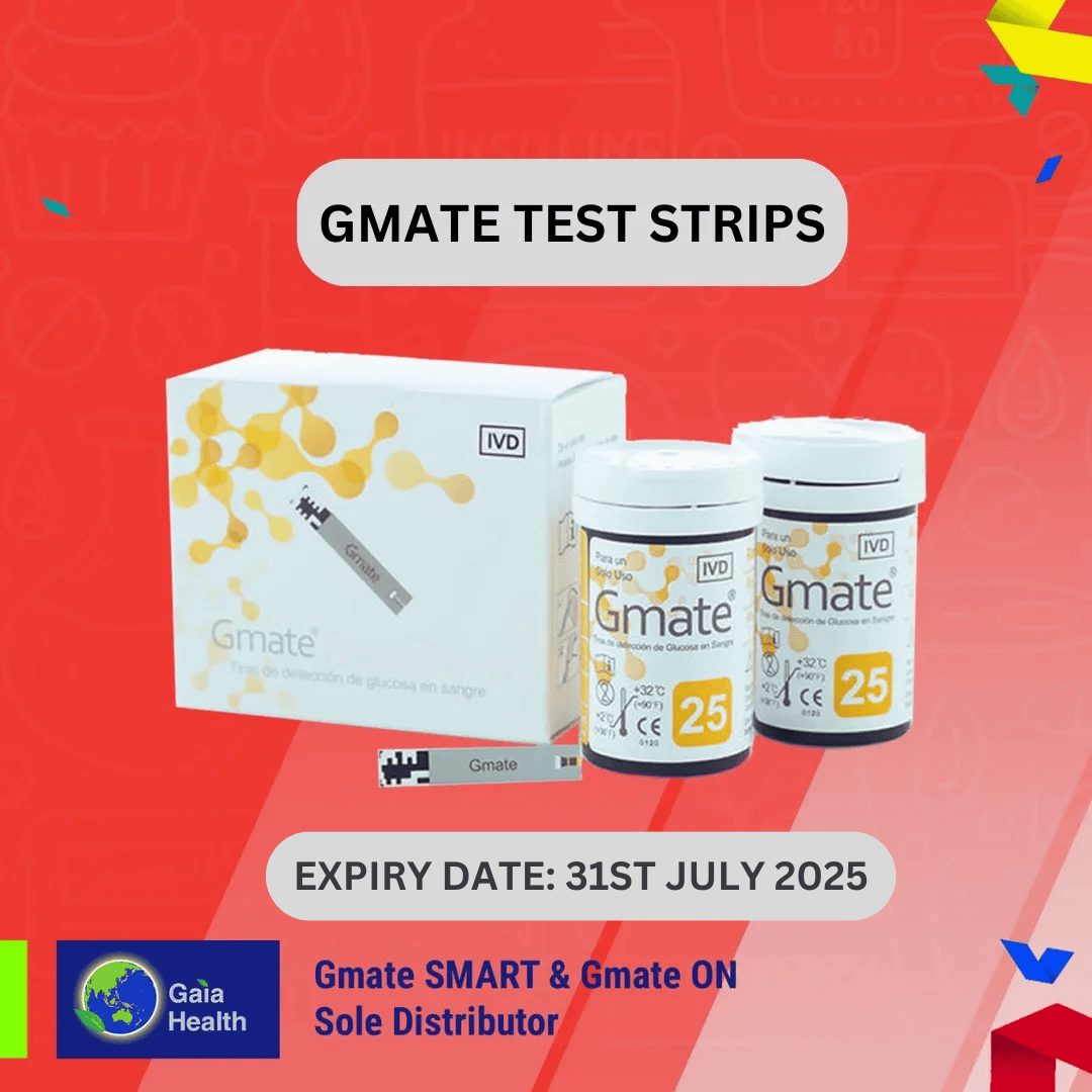 Diabetes/Blood sugar GMATE Glucometer and Test Strips 