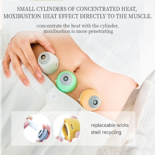 V2 Re-usable stick on Moxibustion