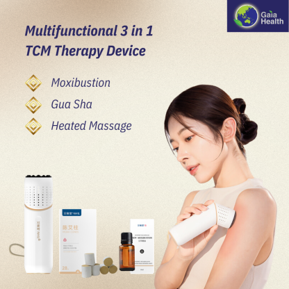 Guasha & Moxibustion Heat Massage Device For Pain Relief, TCM Healing