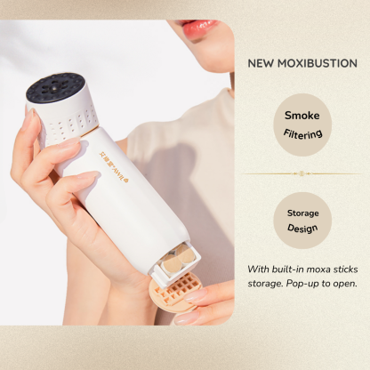 Guasha & Moxibustion Heat Massage Device For Pain Relief, TCM Healing