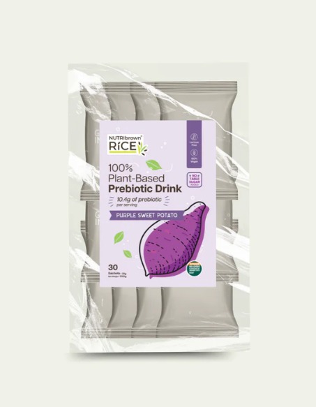 NutriBrownRice®- Purple Sweet Potato Added with Prebiotic, Diabetic Friendly