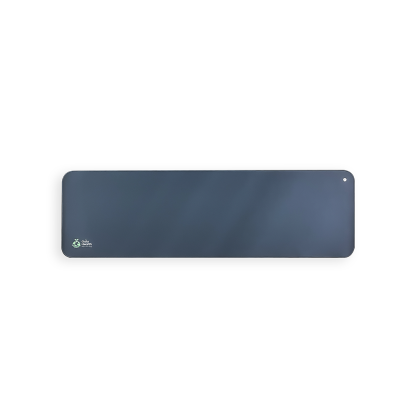 Gaia grounding mat laid flat, showing the logo and connection point
