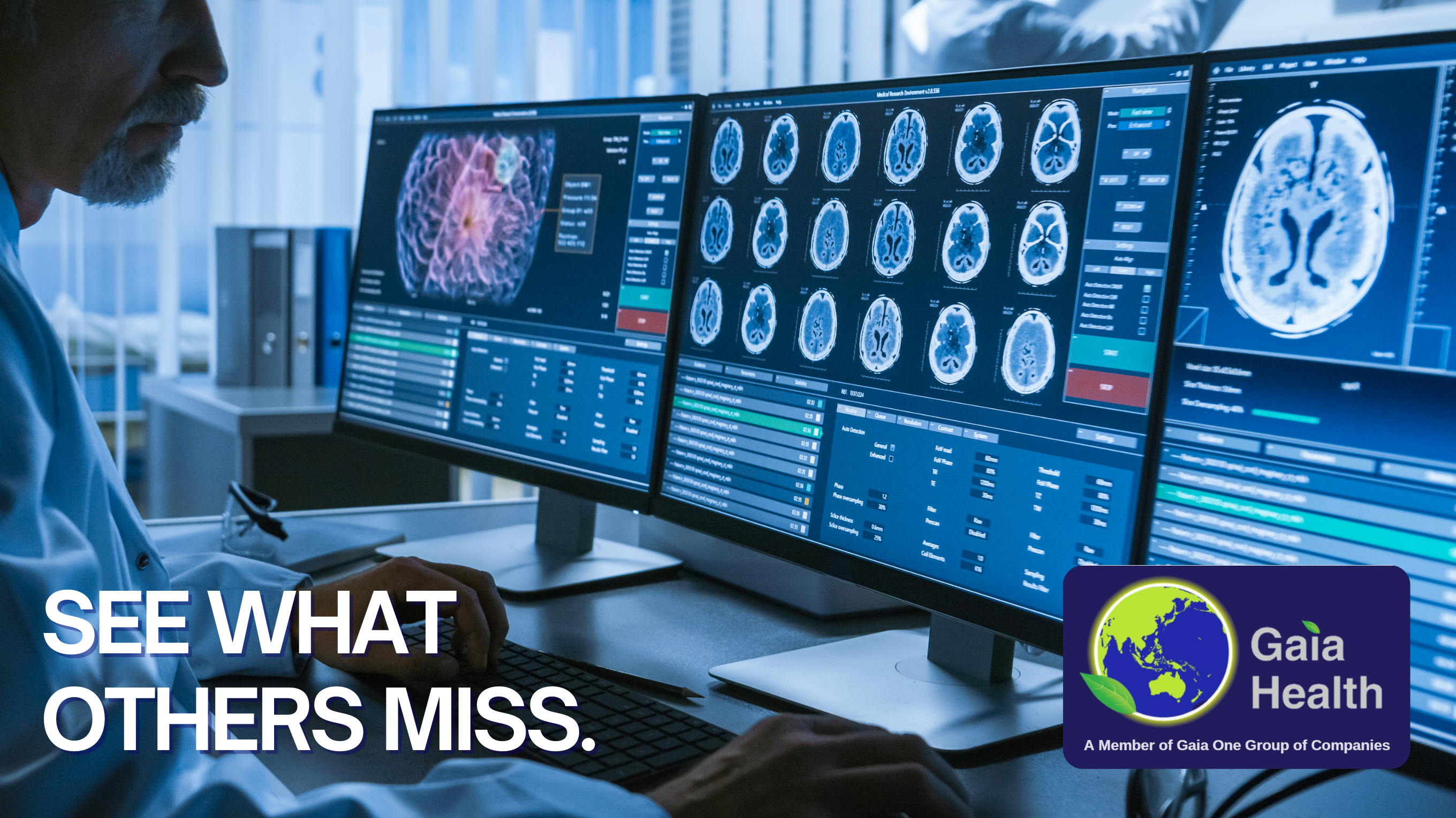 Advanced diagnostic imaging technology including MRI and CT scans for accurate medical diagnosis at Gaia Health partner centre Cyberjaya.