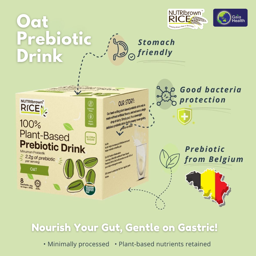 NutriBrownRice® – Oat Added with Prebiotic: Heart Health & Digestive Wellness
