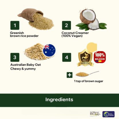 NutriBrownRice® – Oat Added with Prebiotic: Heart Health & Digestive Wellness