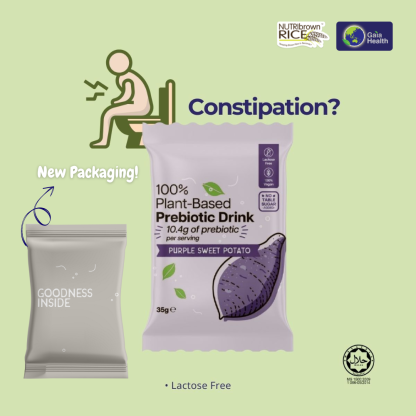 NutriBrownRice®- Purple Sweet Potato Added with Prebiotic, Diabetic Friendly