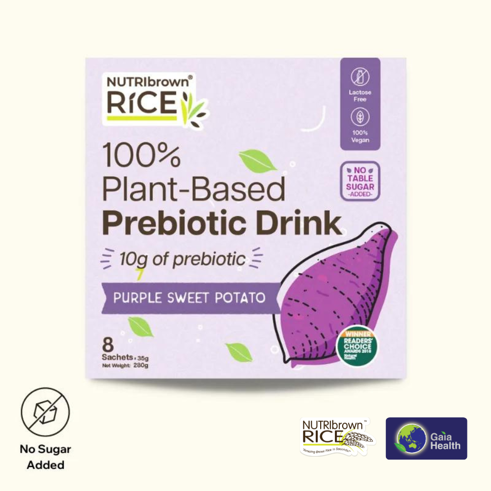 NutriBrownRice®- Purple Sweet Potato Added with Prebiotic, Diabetic Friendly