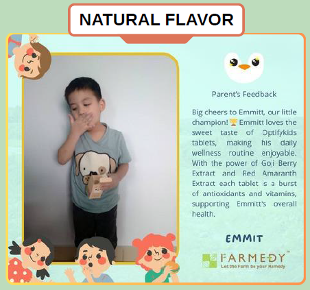 OptifyKids - Brain Development with Eye care supplement for kids [60 tablets/bottle]