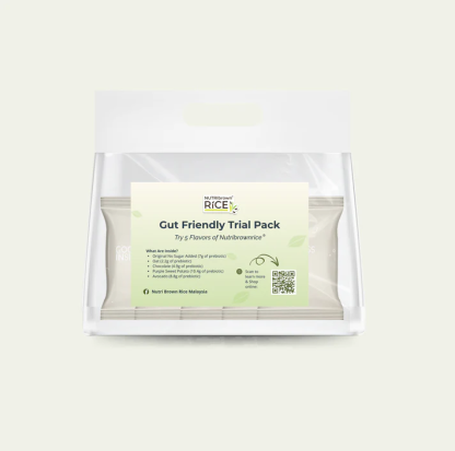 Nutribrown Rice Trial Pack | 5 Prebiotic Drink Flavours