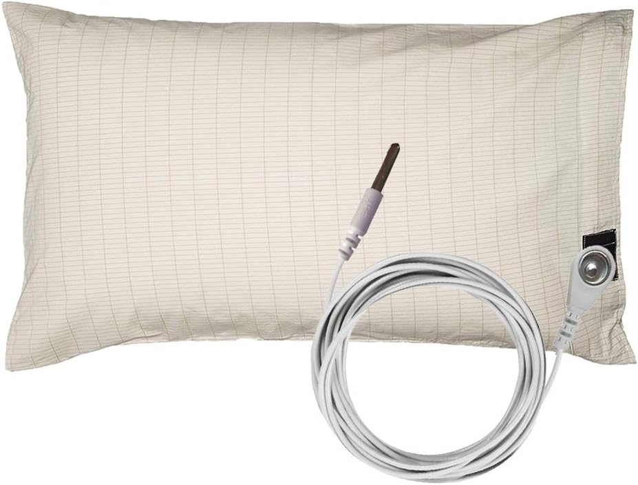 Earthing Pillowcase with EMF Protection – Soft Cotton & Silver Fiber |