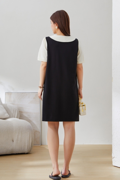 SEA Elegant Little Chanel Style Knitted Dress EXQ5116