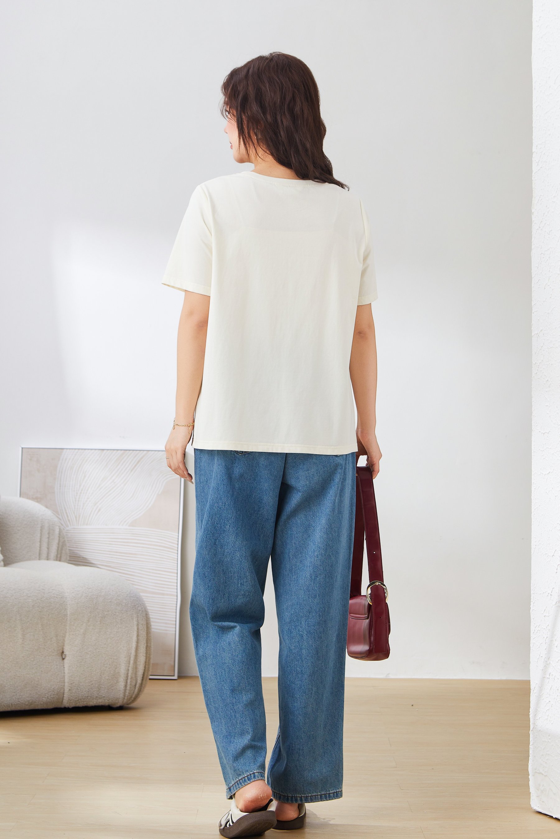 Dachshund Printed T-Shirt EXZ3067