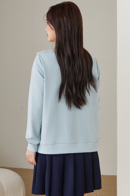 Printed Patchwork Lace T-Shirt Top ECZ2558