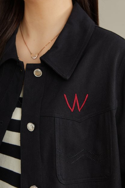 Embroidered Heavy Craft Thin Jacket ECW2532