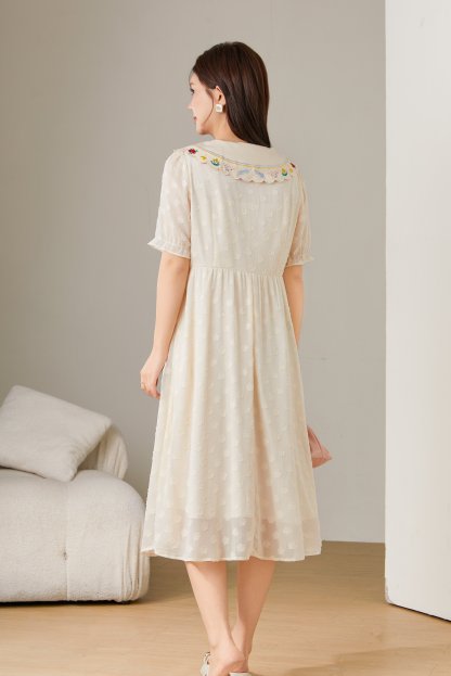 French Style Doll Collar Dress DXQ1512