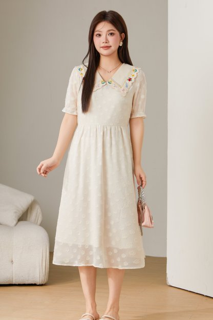 French Style Doll Collar Dress DXQ1512