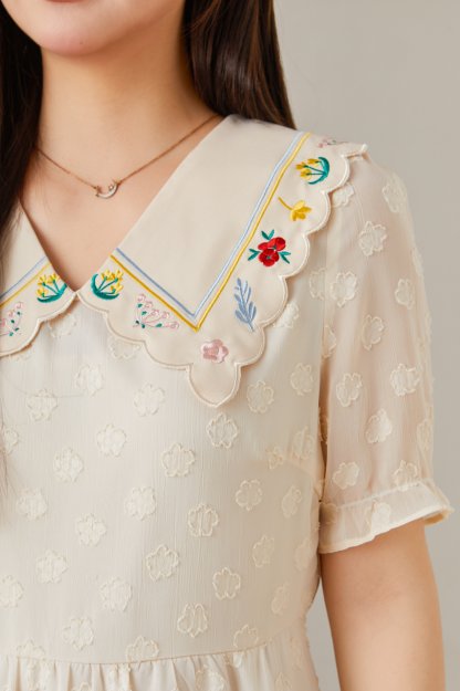 French Style Doll Collar Dress DXQ1512