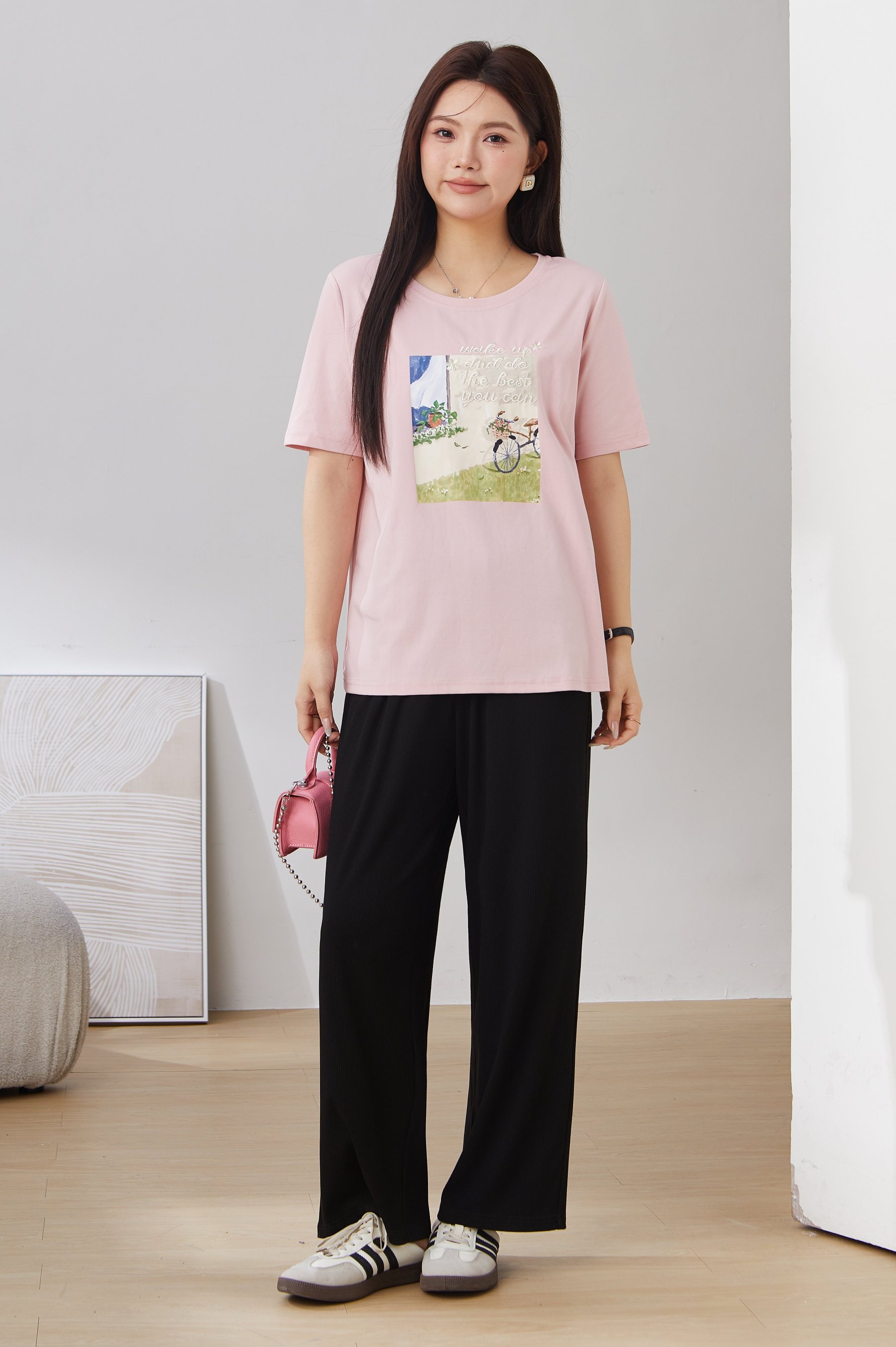 Retro Casual Map T-shirt Dxz1336