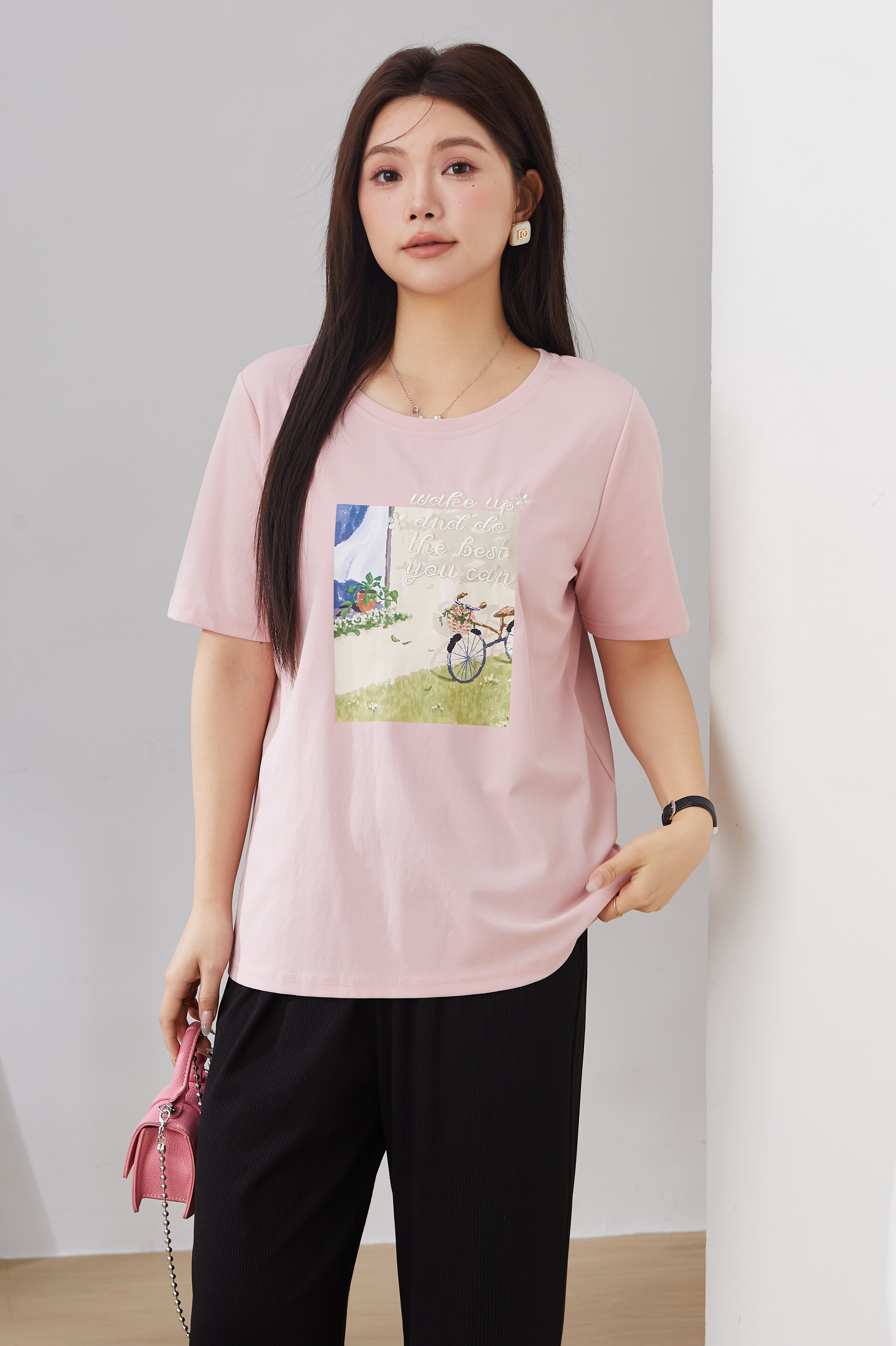Retro Casual Map T-shirt Dxz1336