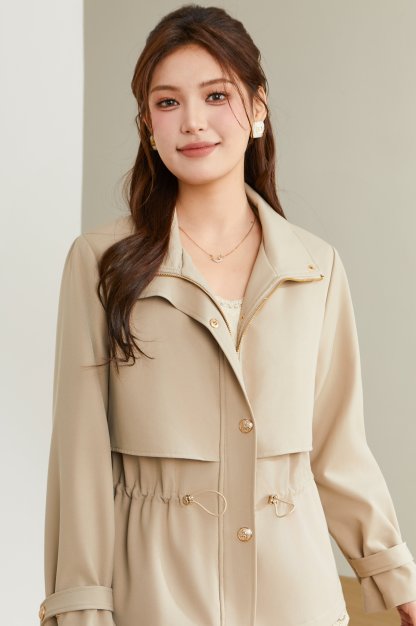 Lace patchwork waistcoat DDW2138