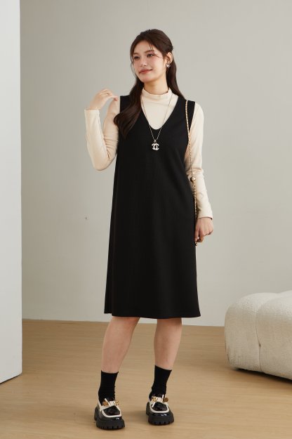 Slimming and slimming thick long skirt DDQ2318