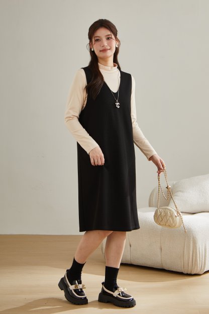 Slimming and slimming thick long skirt DDQ2318