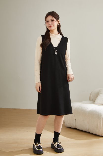 Slimming and slimming thick long skirt DDQ2318