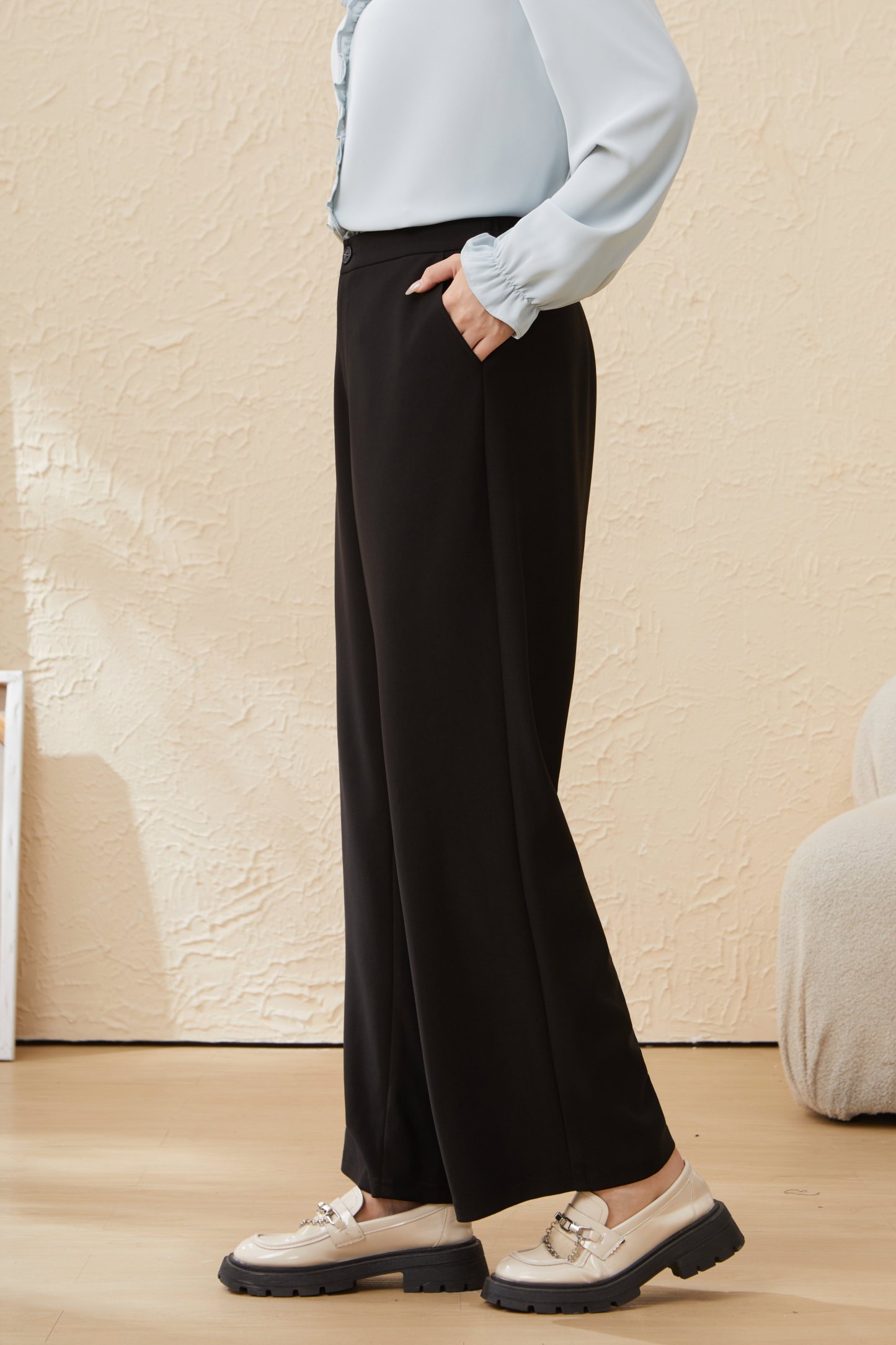 High-waisted Slimming Versatile Pants EDK5756