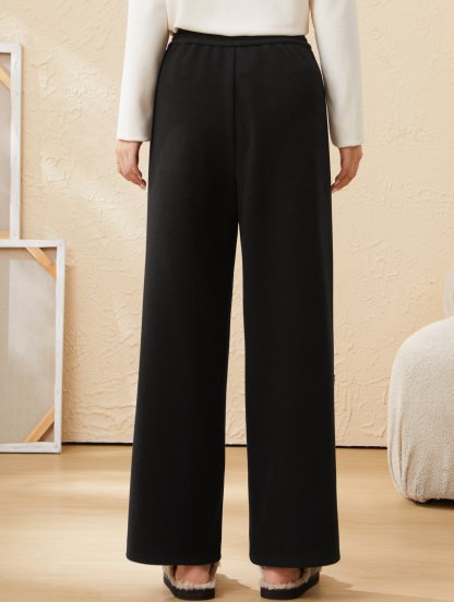 Winter Thickened Ribbed Casual Pants EDK5901N