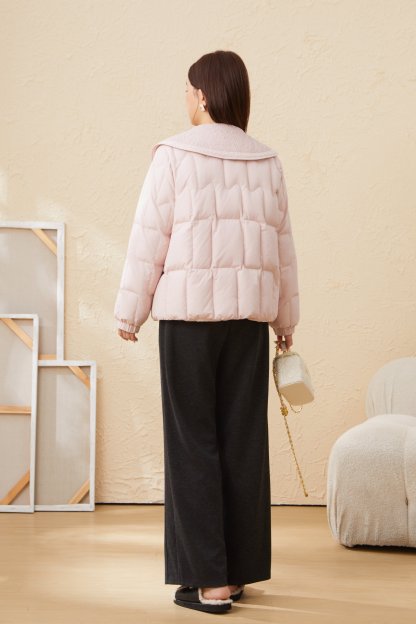 Doll Collar Design Down Jacket EDY5809