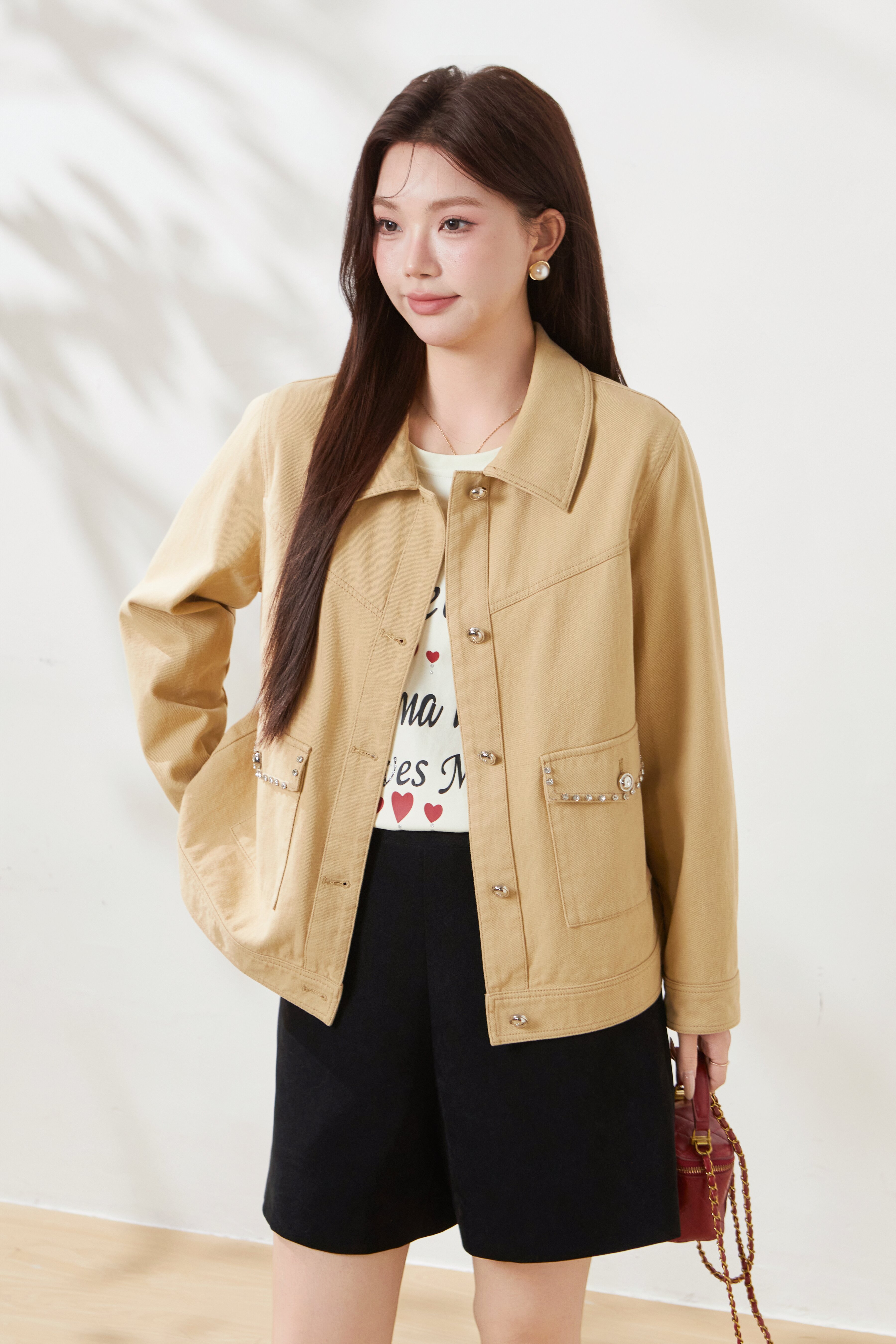 Washed Denim Jacket FCW6896